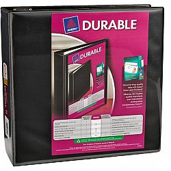 Avery Durable View Binder - Black - 7.6cm (3inch)