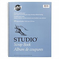 Hilroy Studio Scrapbook - 11 x 14 inch - 20 sheets