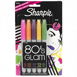 Sharpie Fine Glamour Markers - Assorted - 5 Pack