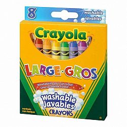 Crayola Large Washable Crayons - 8pack