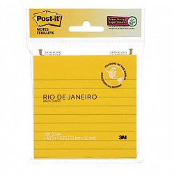 3M Post-it Super Sticky Notes - Rio De Janerio - 4x4 inches