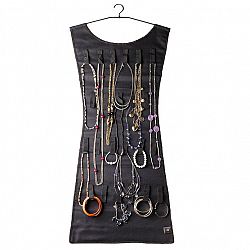 Umbra Black Dress Hanging Jewelry Holder