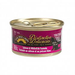 Distinctive Delicacies Cat Food - Salmon & Whitefish - 3oz
