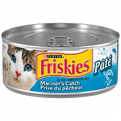 Friskies Wet Cat Food - Pate Mariner's Catch - 156g