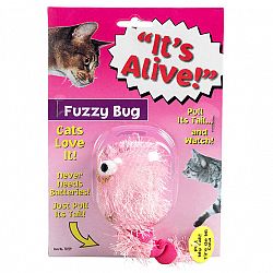 Fuzzy Vibrating Bug Cat Toy - Assorted