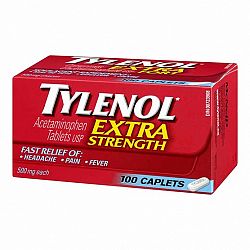 Tylenol* Caplets - Extra Strength 500mg - 100's