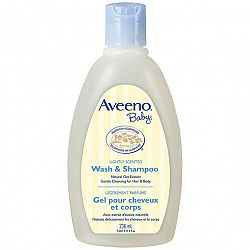 Aveeno Baby Wash and Shampoo - Lightly Scented - 236ml