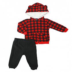 Baby Mode Buffalo Plaid Jacket Outfit - 12-24 months - Assorted