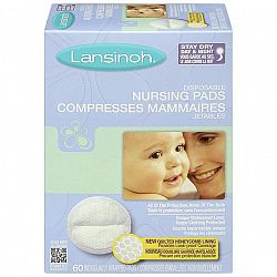 Lansinoh Disposable Nursing Pads - 60's