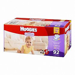 Huggies Little Movers Disposable Diaper - Size 3 - 92's