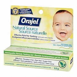 Orajel Homeopathic Teeth/Gel - 9.5g