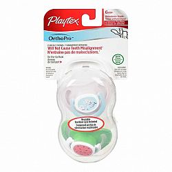 Playtex OrthoPro Pacifier with Case - 6 months+