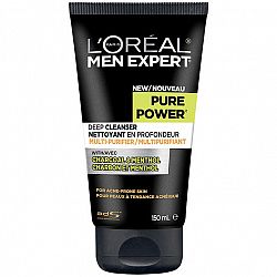 L'Oreal Men Expert Pure Power Deep Cleanser for Acne Prone Skin - 150ml
