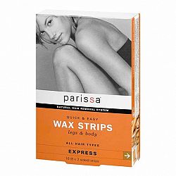 Parissa Wax Strips for Legs & Body - 16's