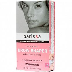 Parissa Brow Shaper Mini Wax Strips - 16 x 2