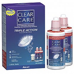 Alcon Clear Care Cleaning and Disinfection Solution - 2 x 90ml