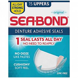 Sea-Bond Denture Adhesive - Upper - 15's