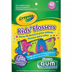 G. U. M. Crayola Kids' Flossers - 40's