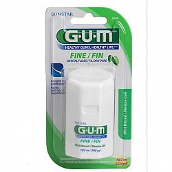 G. U. M. Fine Dental Floss - Mint Waxed - 183m