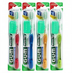 G. U. M. Micro Tip Compact Head Toothbrush - Soft