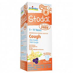 Boiron Stodal Kids Cough Syrup - Sugar Free - 125ml