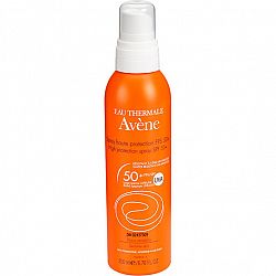 Avene High Protection Spray for Sensitive Skin - SPF50 - 200ml
