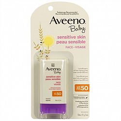 Aveeno Baby Sensitive Skin Sunscreen Stick for Face - SPF50 - 14g