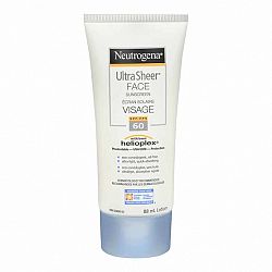 Neutrogena Ultra Sheer Face Sunscreen Lotion - Water Resistant - SPF 60 - 88ml