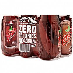 Zevia Soda - Ginger Root Beer - 6 x 355ml