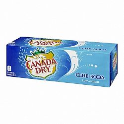 Canada Dry Club Soda - Fridge Mate - 12 pack