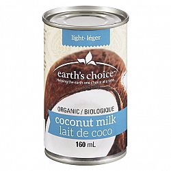 Earth's Choice Organic Light Coconut Milk - 160ml