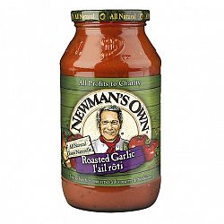 Newman's Own Sauce - Roasted Garlic - 645ml