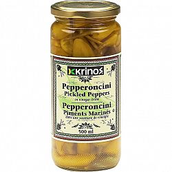 Krinos Pepperoncini Pickled Peppers - 500ml
