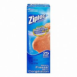 Ziploc Freezer Guard Bags - Small - 25's