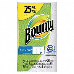 Bounty Paper Towels Select A Size - 1 Large Roll