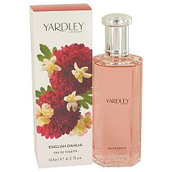 English Dahlia Perfume 125 ml by Yardley London for Women, Eau De Toilette Spray