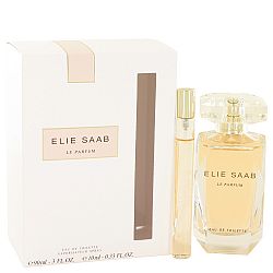 Le Parfum Elie Saab by Elie Saab for Women, Gift Set - 3 oz Eau De Toilette Spray + .33 oz Mini EDT Spray