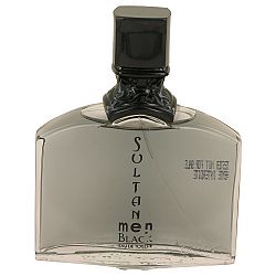Sultan Black Cologne 100 ml by Jeanne Arthes for Men, Eau De Toilette Spray (Tester)