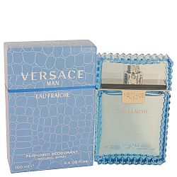 Versace Man Deodorant 100 ml by Versace for Men, Eau Fraiche Deodorant Spray