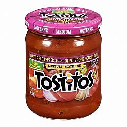 Tostitos Medium Hot Salsa - Roasted Red Pepper - 423ml