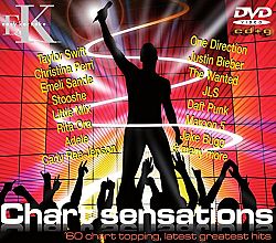 Karaoke Chart Sensations! CDG/DVD Disc Set by Easy Karaoke - 60 Chart Topping Hits including Taylor Swift; One Direction; Rita Ora and Many More! Also Includes Free "Happyhits" CD+G disc with 14 of the years hotest karaoke hits