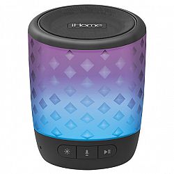 iHome Colour Changing Speaker - Black - iBT81BC