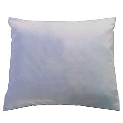 SheetWorld - Baby Pillow Case - Light Solids - Silver Grey - Made In USA by sheetworld