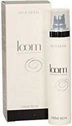 BIOEARTH - Loom Créme Riche - Strong Regenerating Treatment for Intensive Care for Mature & Dry Skin - Reduces signs of aging - Reduces acne & scars - Revitalises & restructures the skin - Made with Organic Snail Mucus - 50 ml