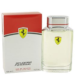 Ferrari Scuderia Cologne 125 ml by Ferrari for Men, Eau De Toilette Spray