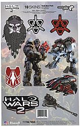 Controller Gear Halo Wars 2 - 7"x11" Banished Decal Skin Pack - Officially Licensed - Xbox One