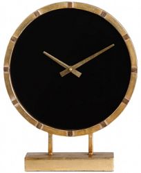 Uttermost Aldo Gold Table Clock