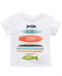 First Impressions Surfboard-Print Cotton T-Shirt, Baby Boys, Created for Macy's