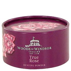 True Rose Body Powder 104 ml by Woods Of Windsor for Women, Dusting Powder