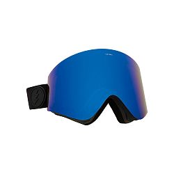 EGX Ski Goggles - Matte Black Frame - Brose/ Blue Chrome Lens-No Color